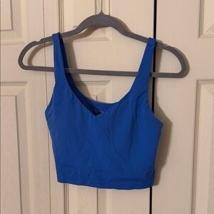 Aerie Vibrant Blue Crop Top